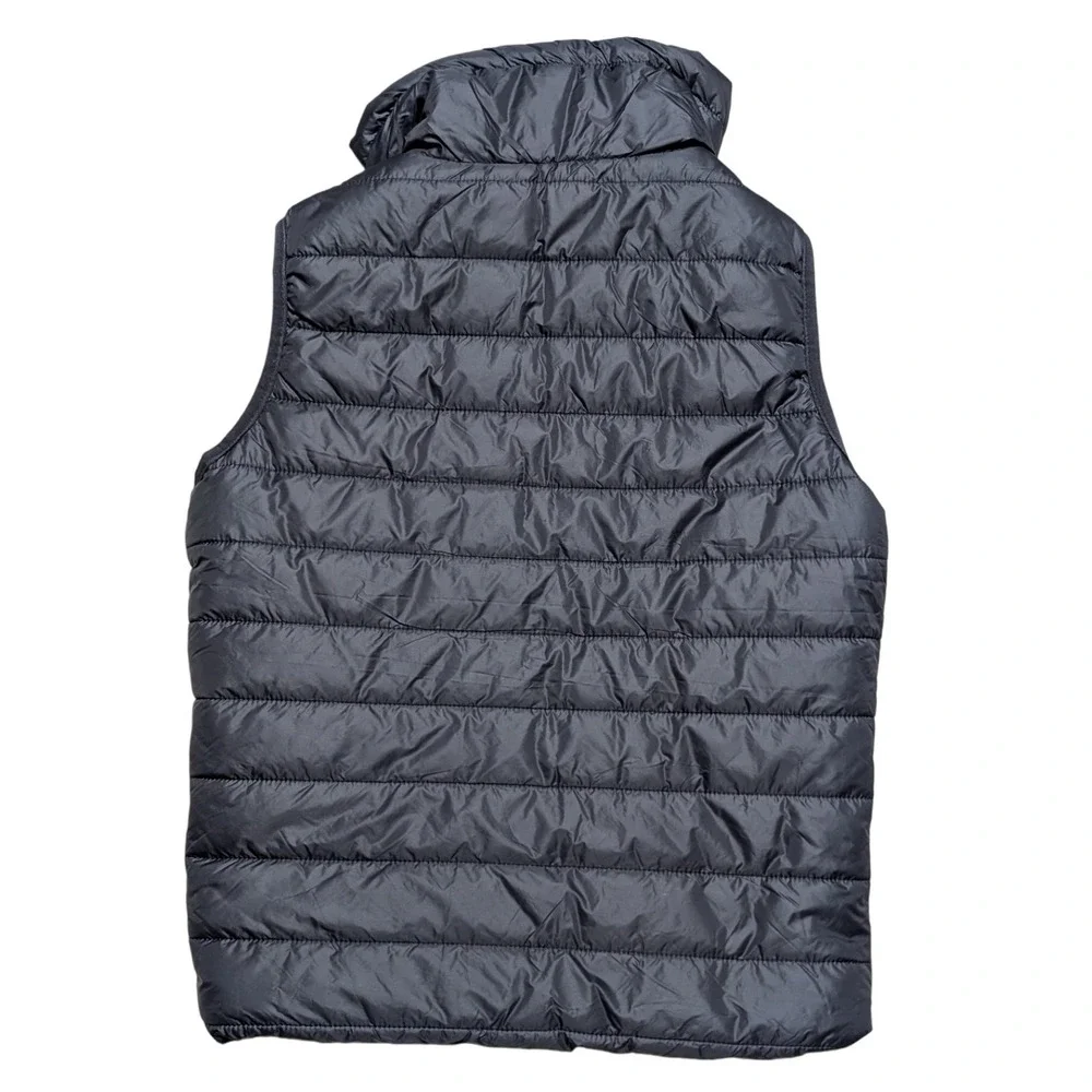 Suzy Shier Women's Small Black Puffer‎ Vest Zip Up Turtle Neck - Picture 3 of 3